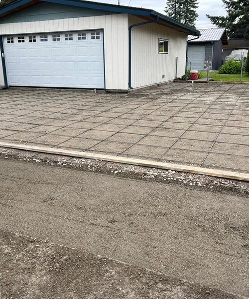 Broom Finish Driveway And City Sidewalk Replacement in Enumclaw 